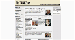 Desktop Screenshot of gammel.fritanke.no